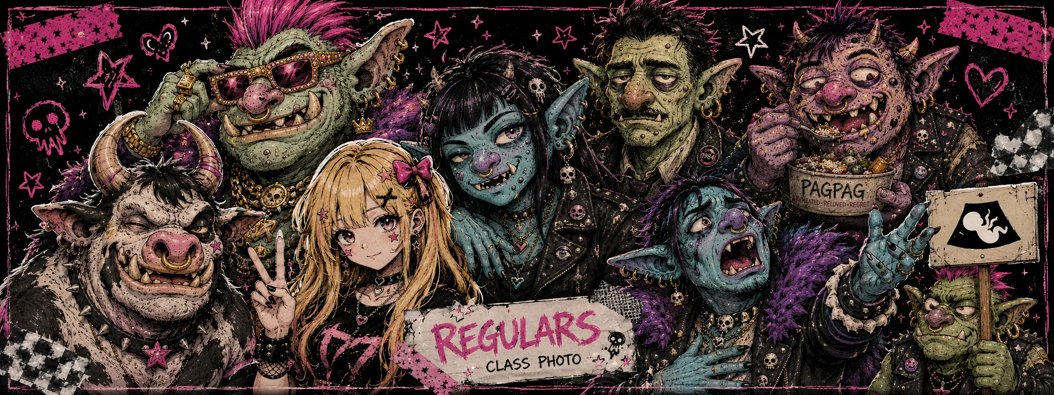 Regulars class photo